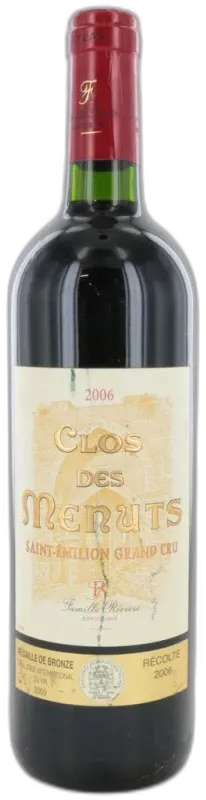 photo du vin Clos des Menuts