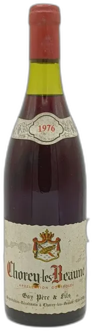image du vin Chorey les Beaune 1976 Gay Père & Fils