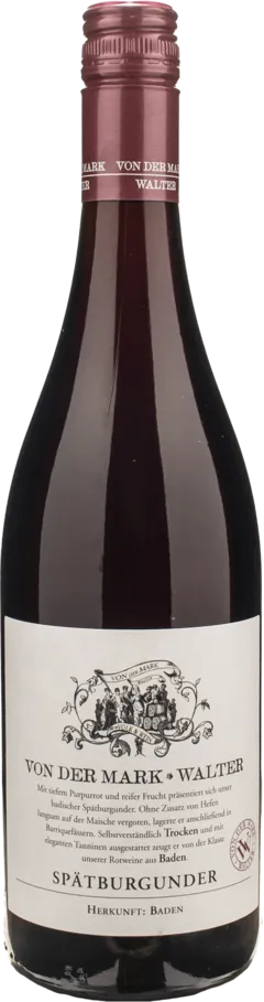 image du vin Von Der Mark Baden Spatburgunder