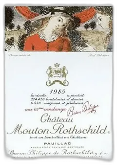 photo du vin Chateau Mouton Rothschild