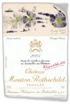 photo du vin Chateau Mouton Rothschild
