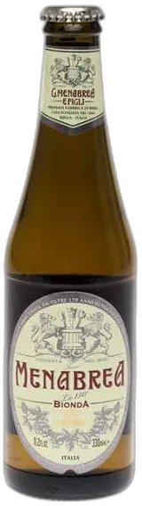 image du vin Menabrea Bionda Bière Blonde d’Italie