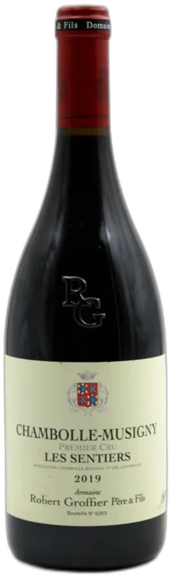 illustration du vin Robert Groffier Chambolle Musigny 1er Cru les Sentiers 2019