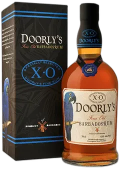 vue du vin Barbade Doorly’s xo Golden