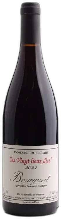 photo du vin Bourgueil les Vins Lieux Dits Domaine du Bel Air