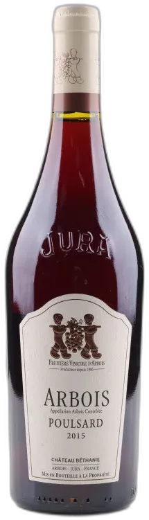 image du vin Arbois Poulsard Chateau Bethanie