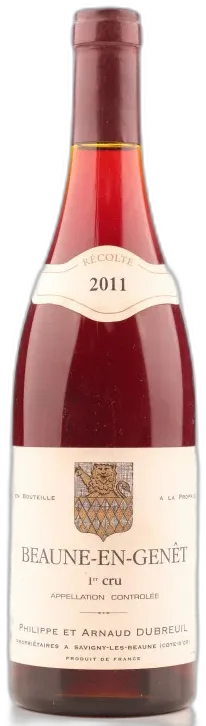 illustration du vin Beaune en Genet 1er Cru Arnaud Dubreuil