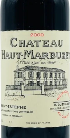 photo du vin Château Haut-Marbuzet