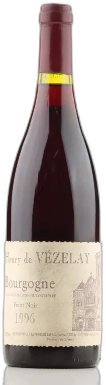 image du vin Bourgogne Rouge Henry de Vezelay