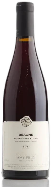 vue du vin Beaune Blanches Fleurs Lamy Pillot