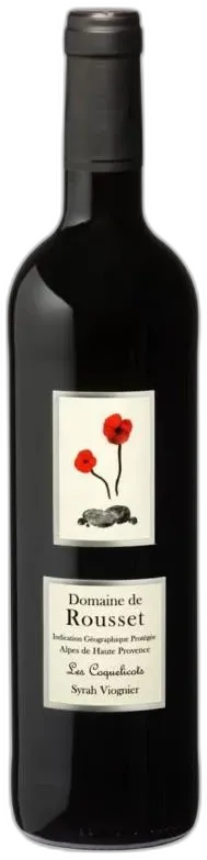 image du vin Château Rousset Igp Alpes de Hautes Provence Syrah-Viognier 2022