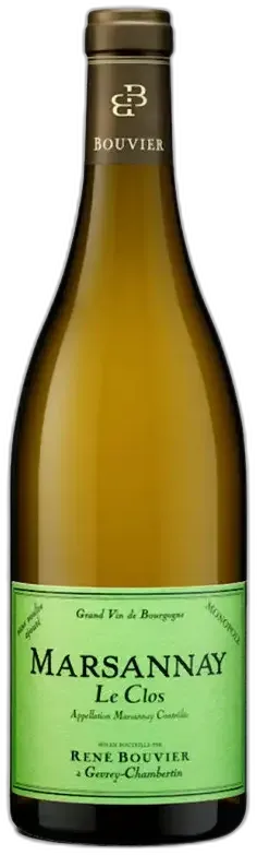 vue du vin le Clos du Roy Blanc 2020 Domaine Réné Bouvier, Marsannay