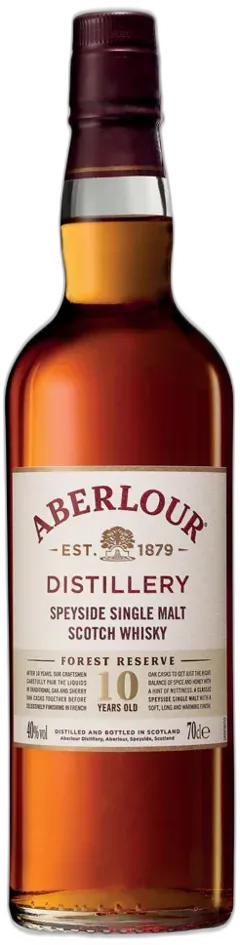 illustration du vin Aberlour Forest Reserve 10 Ans