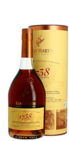 vue du vin Rémy Martin Accord Royal 1738 &