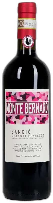 photo du vin Sangió Monte Bernardi