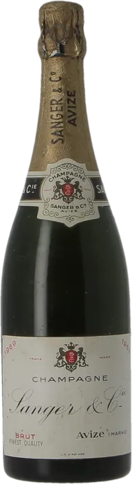 illustration du vin Champagnes Sanger Générorité Noire Blanc de Noirs