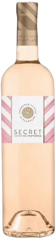 illustration du vin le Comptoir des Vins de Flassans Cuvée Secret Vin Rosé