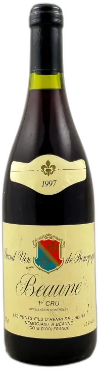 photo du vin Henri de l’Heute Beaune 1er Cru 1997