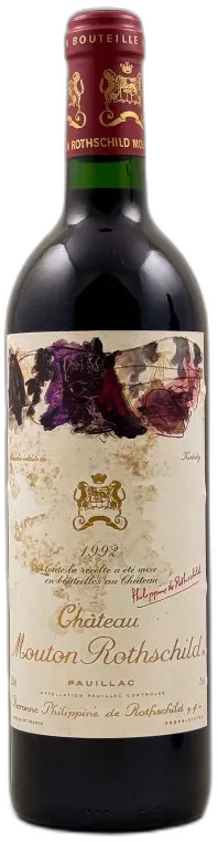 aperçu du vin Mouton Rothschild Pauillac 1992