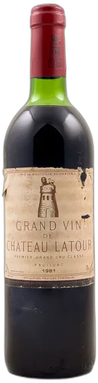 photo du vin Chateau Latour