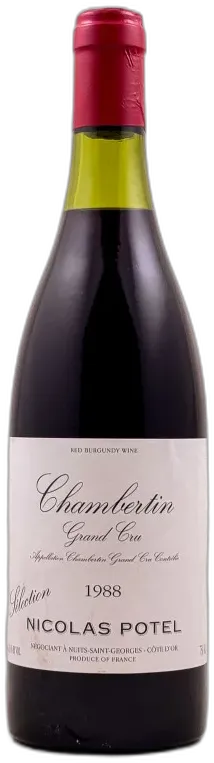 image du vin Chambertin Clos de Bèze 2007 Nicolas Potel