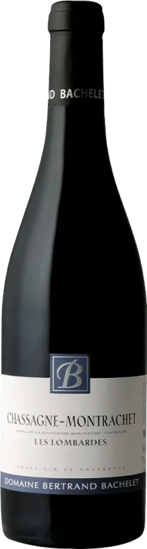 aperçu du vin Chassagne Montrachet Rouge les Lombardes Bachelet 2024