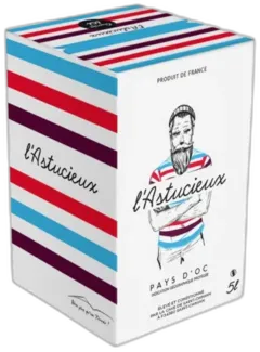 illustration du vin Bib Astucieux Merlot 5 Litres