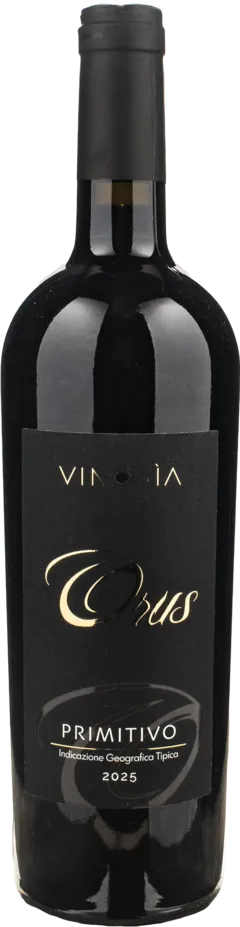 aperçu du vin Vinosia Primitivo Del Salento Orus