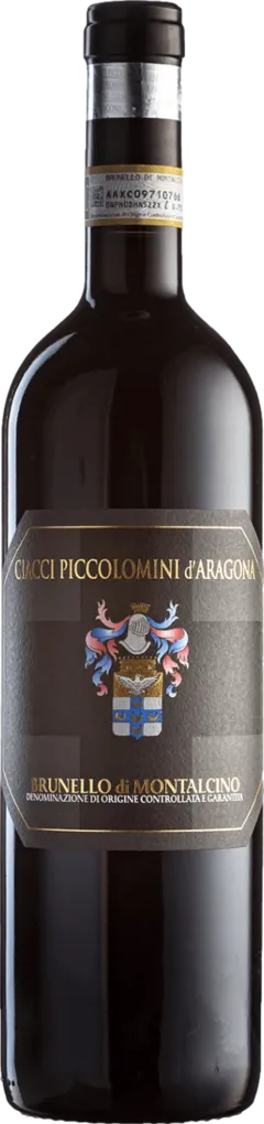 vue du vin Brunello di Montalcino Pianrosso Ciacci Piccolomini d’Aragona