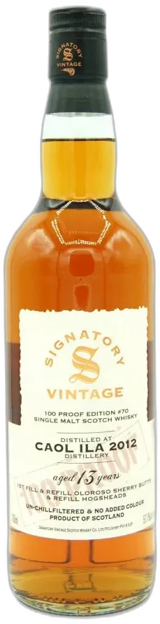 photo du vin Caol Ila 2012 13 Ans 100 Proof