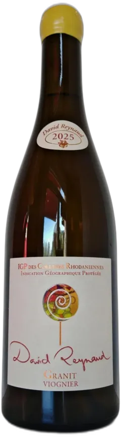 image du vin Igp Collines Rhodaniennes Viognier Granit de David Reynaud Dom des Bruyeres
