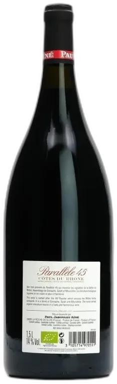 photo du vin Côtes du Rhône Parallèle 45 Magnum Jaboulet