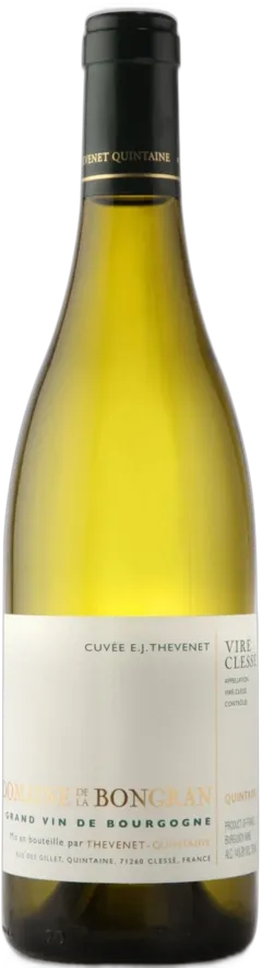 image du vin Aoc Viré-Clessé Quintaine Domaine de la Bongran Cuvée E.J. Thevenet