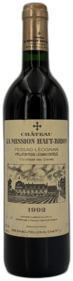 photo du vin Château la Mission Haut-Brion Cru Classé de Graves