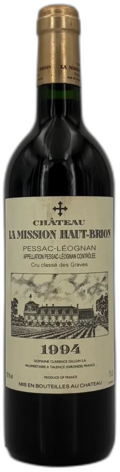 photo du vin Château la Mission Haut-Brion Cru Classé de Graves