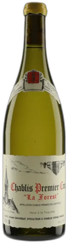 vue du vin Chablis la Forest