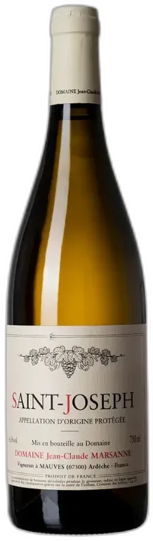 photo du vin Domaine Jean-Claude Marsanne Saint Joseph Vallée du Rhône France