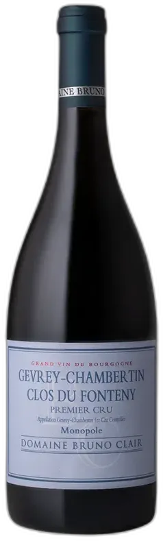 vue du vin Gevrey-Chambertin 1er Cru Clos du Fonteny Bruno Clair