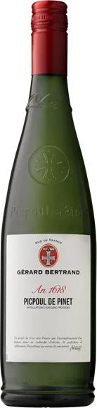 photo du vin Picpoul de Pinet Héritage an 1618 Blanc 2024 Gérard Bertrand