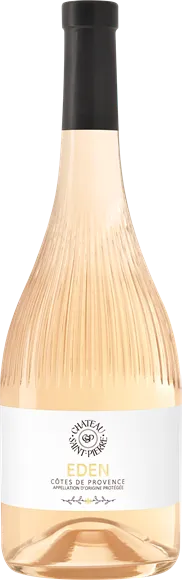 vue du vin Côtes de Provence Eden Rosé 2025 Château Saint Pierre