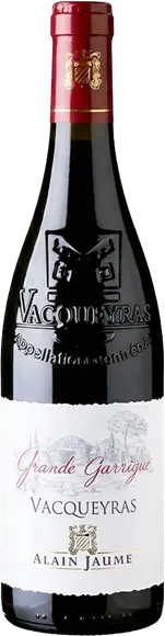 photos du vin Vacqueyras Grande Garrigue Rouge 2023 Alain Jaume