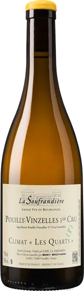 image du vin Pouilly-Vinzelles 1er Cru les Quarts Blanc 2024 Domaine de la Soufrandière