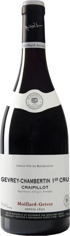 photo du vin Gevrey Chambertin 1er Cru Craillots 2021