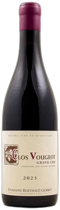 image du vin Berthaut Gerbet Clos Vougeot 2023