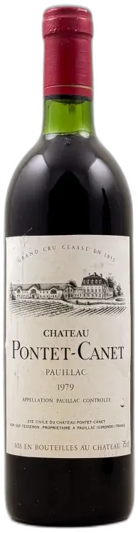 vue du vin Château Pontet Canet 2020 Bois