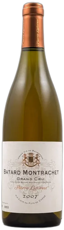 photo du vin Pierre Laforest Batard Montrachet 2007
