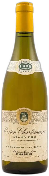 photo du vin Chapuis Frères Corton Charlemagne 1996