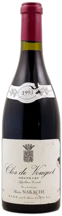 image du vin Alain Nakache Clos Vougeot 1993