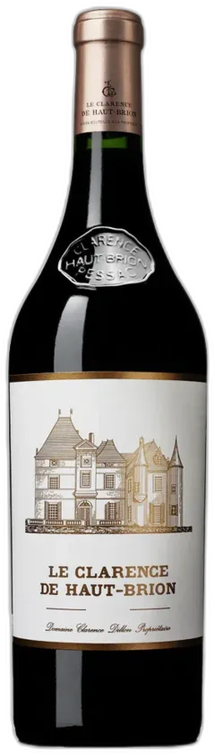vue du vin Pessac-Léognan Aoc 'le Clarence de Haut-Brion' Château Haut-Brion