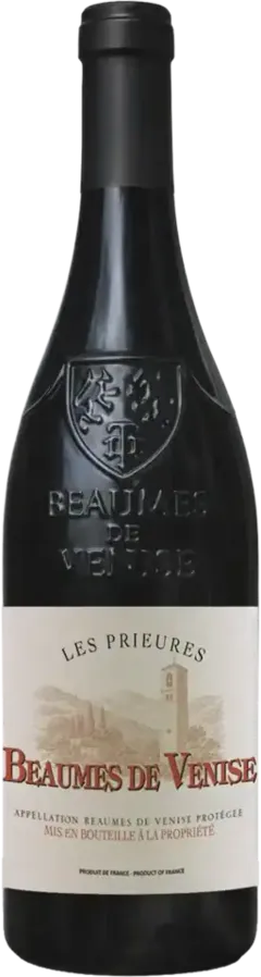 vue du vin les Prieures Aop Beaumes de Venise
